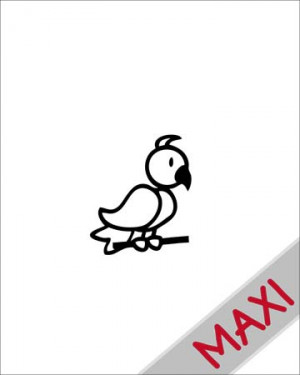 Uccello - Maxi Adesivi Famiglia per Camper