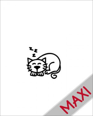 Gatto - Maxi Adesivi Famiglia per Camper