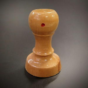 Timbro in legno - diam. 50 mm