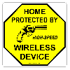 Home Protected by High Speed Wireless Device
