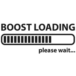 Adesivo "Boost loading"