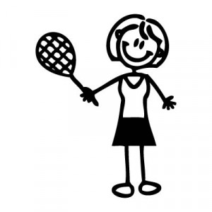 Mamma tennista