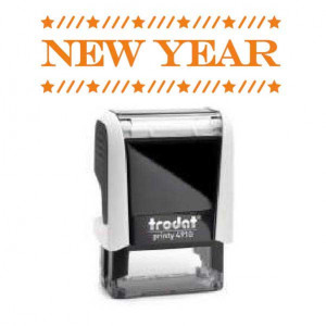 Timbro "New Year"