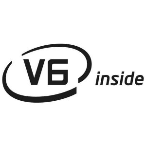 Adesivo "V6 Inside" (V8 / V10 / V12) - ver. 2