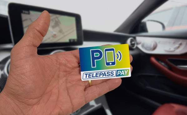 Adesivo "Telepass Pay" (Modello A)